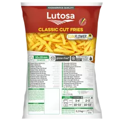 [100918] Frites surgelées 10-10mm, 2.5kg , Lutosa